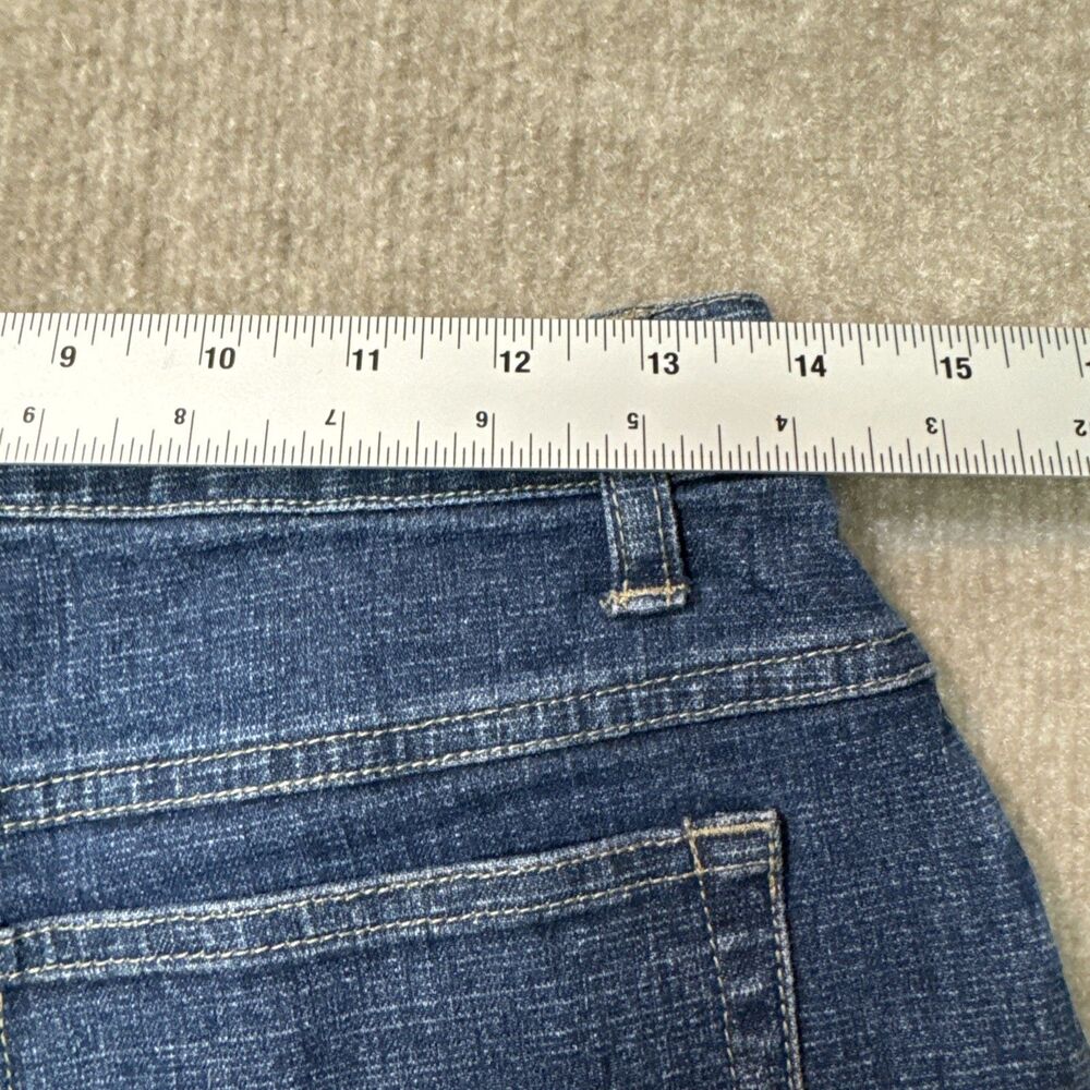 Women's Mountain Lake Denim 6P Jeans Boot Cut Mid rise casual/jeans/frayed edges - Picture 8 of 8